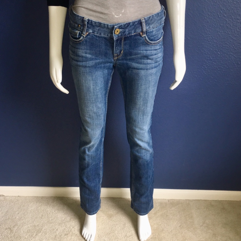 X2 Quality Denim w01 Skinny Sz 6 Dark Blue Jeans
